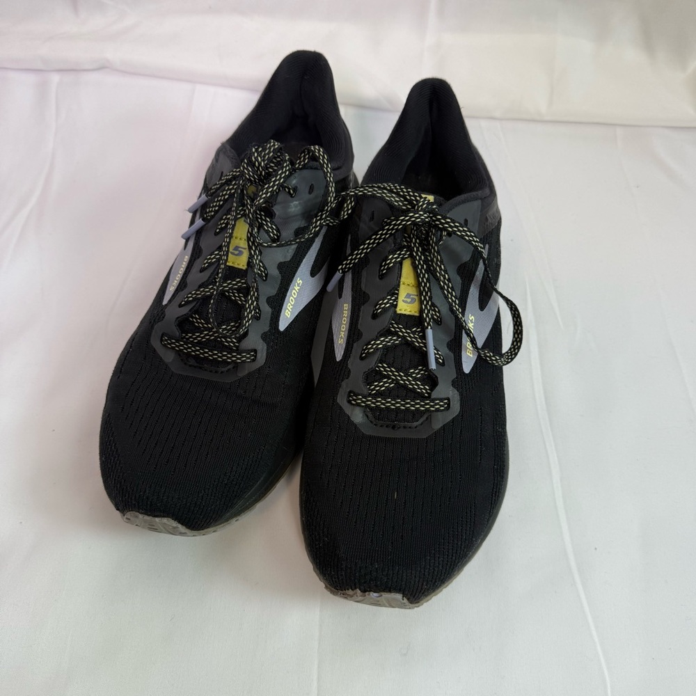 Brooks Anthem 5 Running Shoes Women’s Size 9 Black Yellow